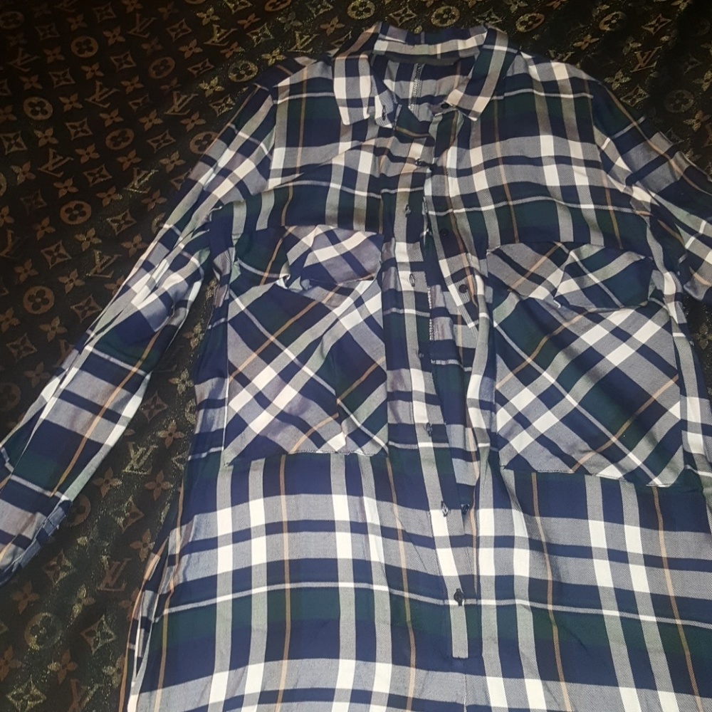 Plaid Romper